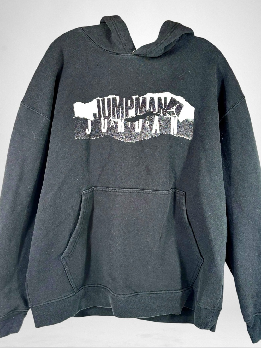 Nike Air Jordan Jumpman Classics Black Pullover Hoodie Adult Size XXL!